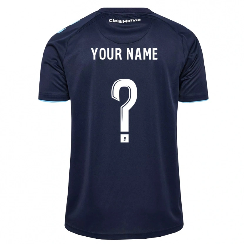 Danxen Damen Ihren Namen #0 Kornblumenblau Mitternachtsblau Heimtrikot Trikot 2026/27 T-Shirt