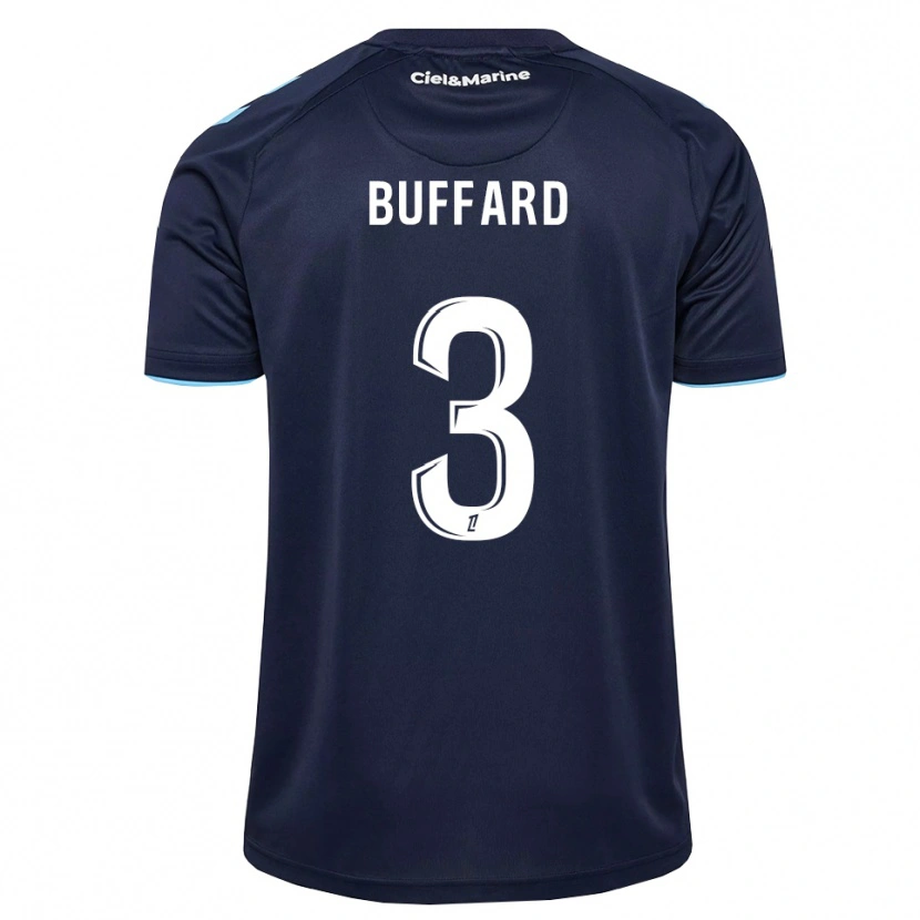 Danxen Damen Matthieu Buffard #3 Kornblumenblau Mitternachtsblau Heimtrikot Trikot 2026/27 T-Shirt