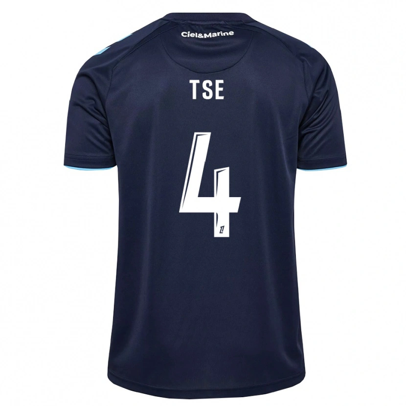 Danxen Damen Élisabeth Tsé #4 Kornblumenblau Mitternachtsblau Heimtrikot Trikot 2026/27 T-Shirt