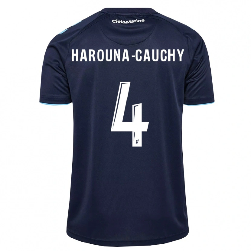 Danxen Damen Yllian Harouna-Cauchy #4 Kornblumenblau Mitternachtsblau Heimtrikot Trikot 2026/27 T-Shirt