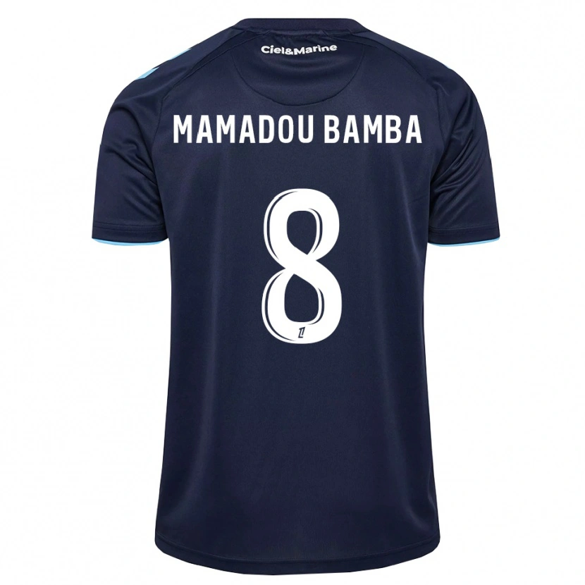 Danxen Damen Ben Mamadou Bamba #8 Kornblumenblau Mitternachtsblau Heimtrikot Trikot 2026/27 T-Shirt