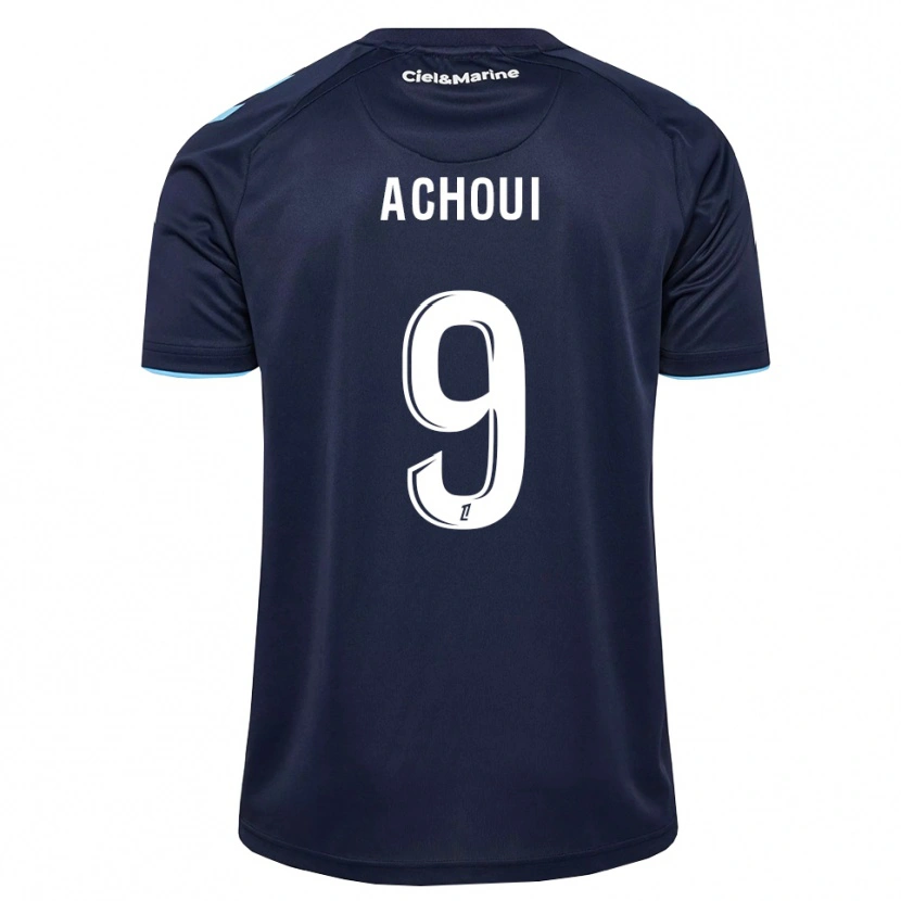 Danxen Damen Djibril Achoui #9 Kornblumenblau Mitternachtsblau Heimtrikot Trikot 2026/27 T-Shirt