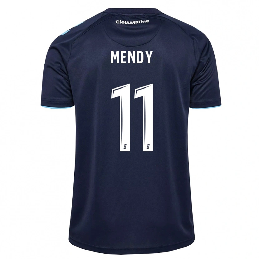 Danxen Damen Mélinda Mendy #11 Kornblumenblau Mitternachtsblau Heimtrikot Trikot 2026/27 T-Shirt