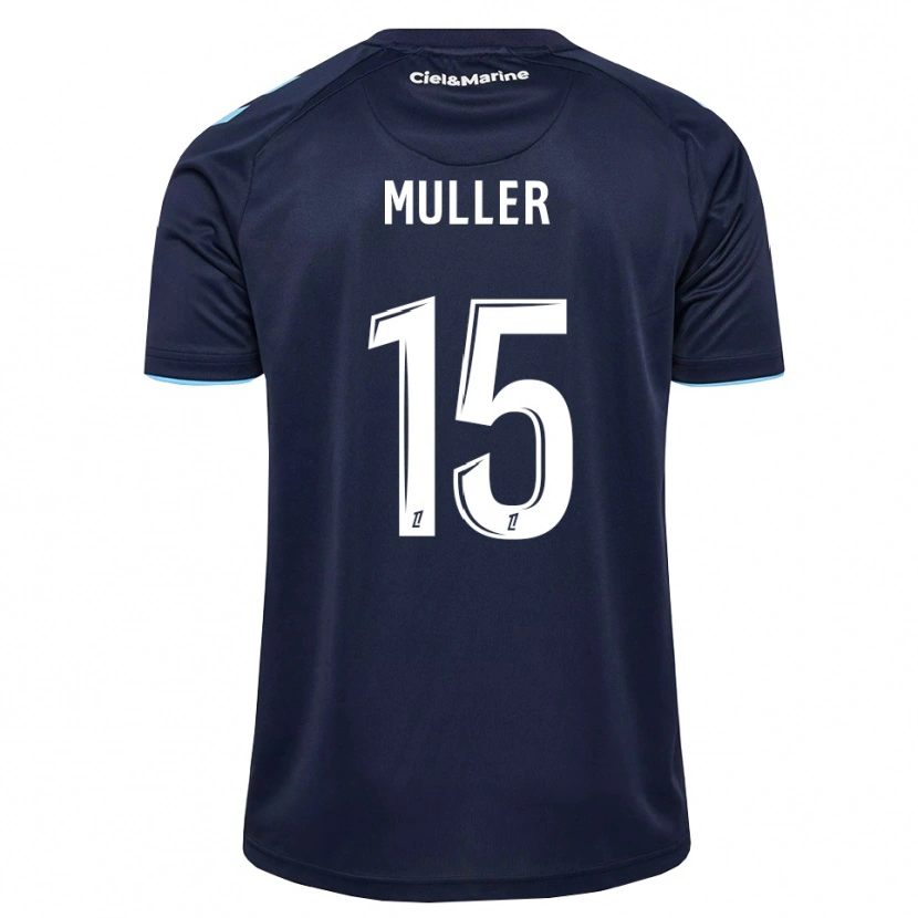 Danxen Damen Laura Muller #15 Kornblumenblau Mitternachtsblau Heimtrikot Trikot 2026/27 T-Shirt