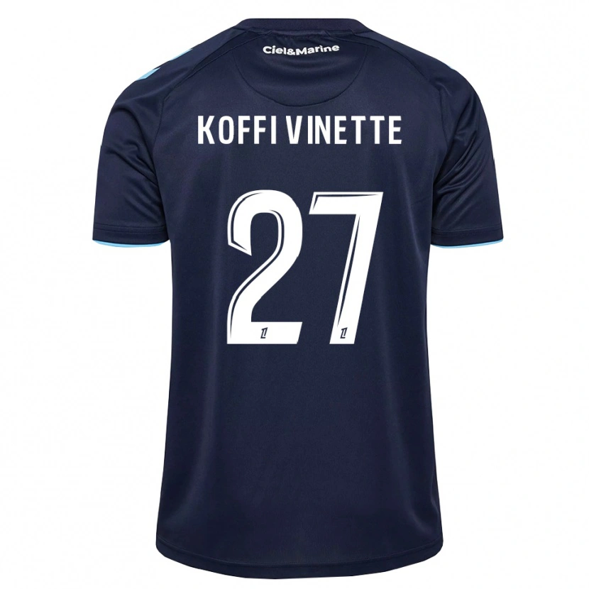 Danxen Damen Enzo Koffi #27 Kornblumenblau Mitternachtsblau Heimtrikot Trikot 2026/27 T-Shirt
