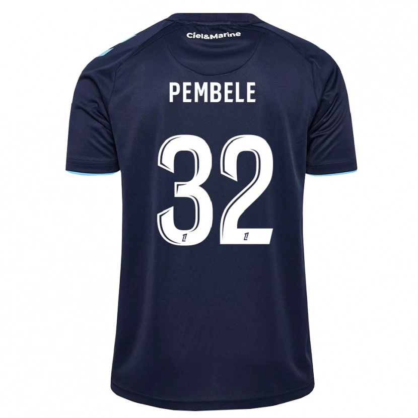 Danxen Damen Timothée Pembélé #32 Kornblumenblau Mitternachtsblau Heimtrikot Trikot 2026/27 T-Shirt