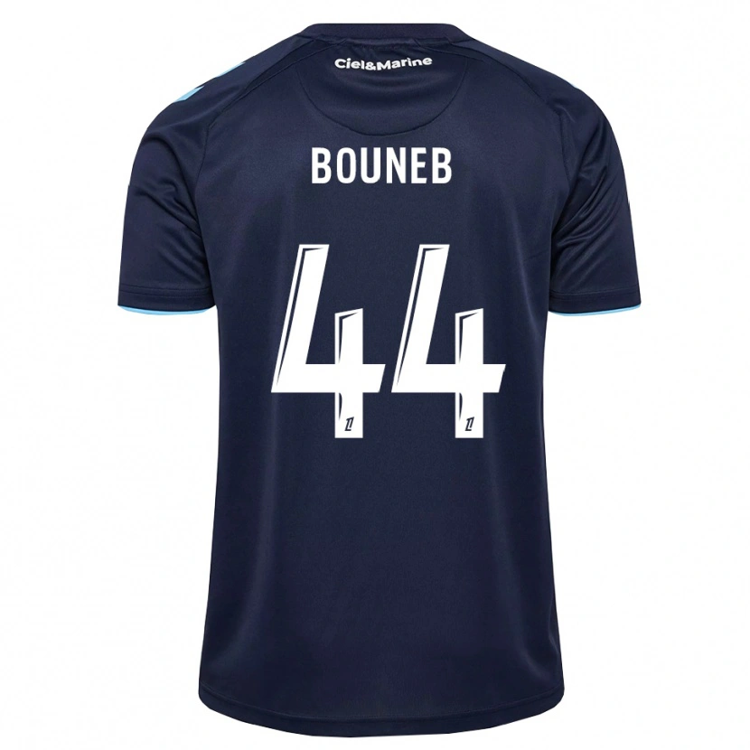 Danxen Damen Ismaïl Bouneb #44 Kornblumenblau Mitternachtsblau Heimtrikot Trikot 2026/27 T-Shirt