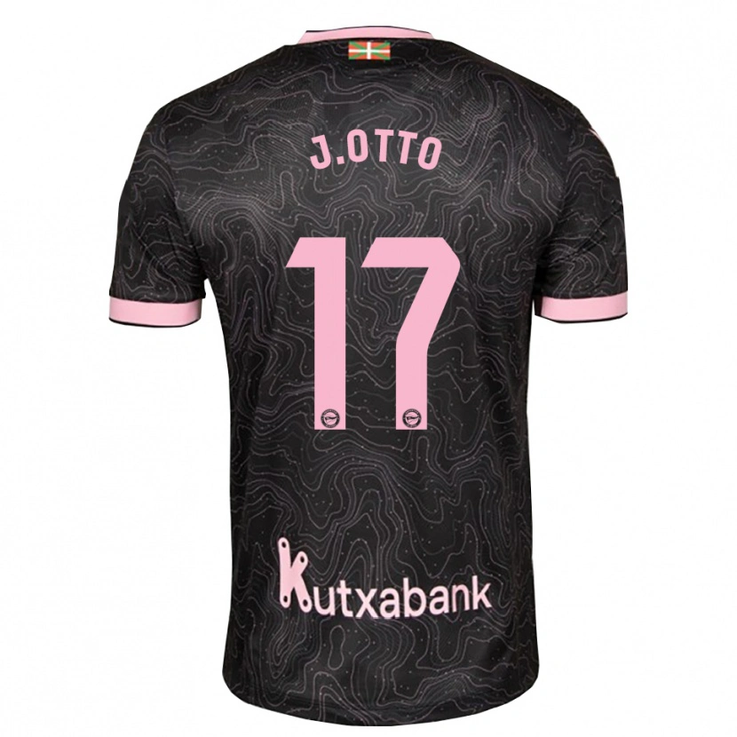 Danxen Damen Jonny Otto #17 Schwarz Pink Auswärtstrikot Trikot 2026/27 T-Shirt