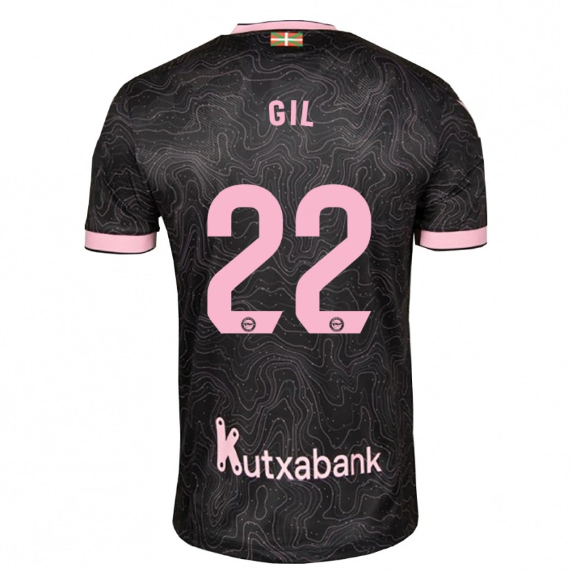 Danxen Damen Raquel Gil #22 Schwarz Pink Auswärtstrikot Trikot 2026/27 T-Shirt