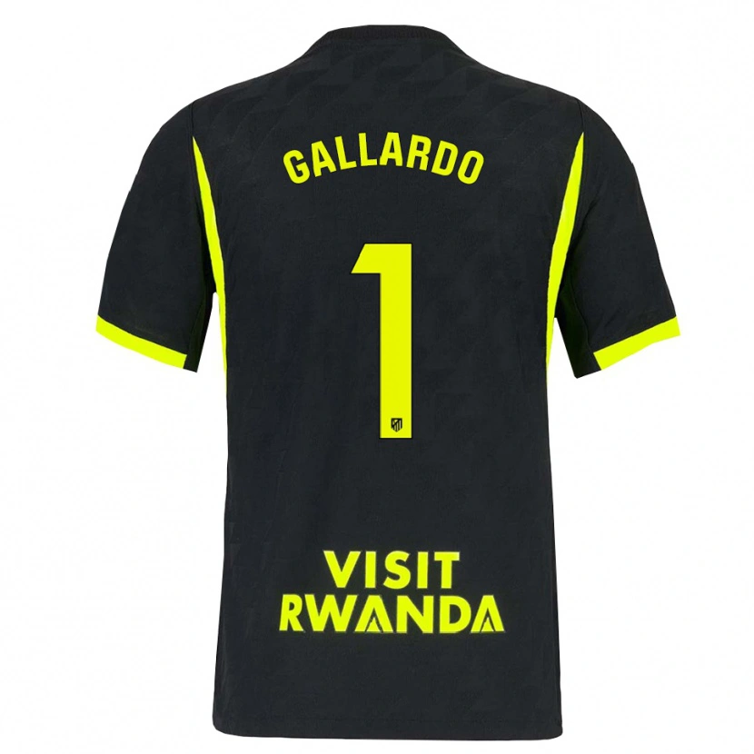 Danxen Damen Lola Gallardo #1 Hellgrün Schwarz Auswärtstrikot Trikot 2026/27 T-Shirt