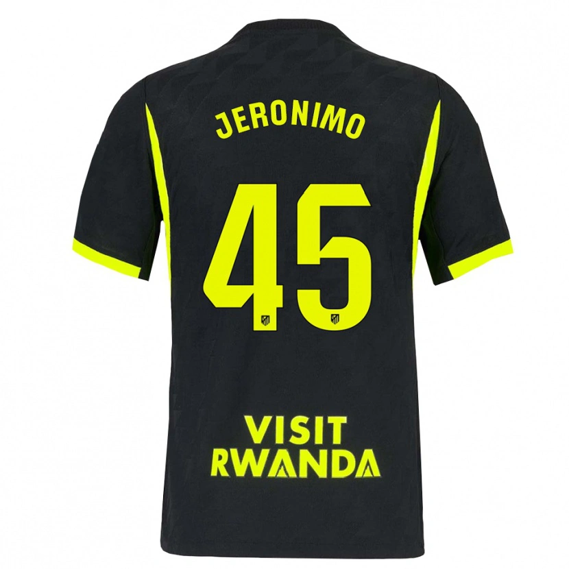Danxen Damen Isaiah Jeronimo #45 Hellgrün Schwarz Auswärtstrikot Trikot 2026/27 T-Shirt