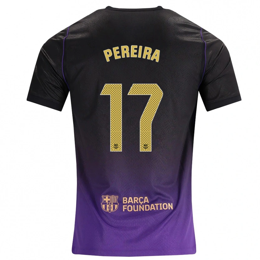 Danxen Damen Andrea Pereira #17 Lila Gelb Schwarz Auswärtstrikot Trikot 2026/27 T-Shirt