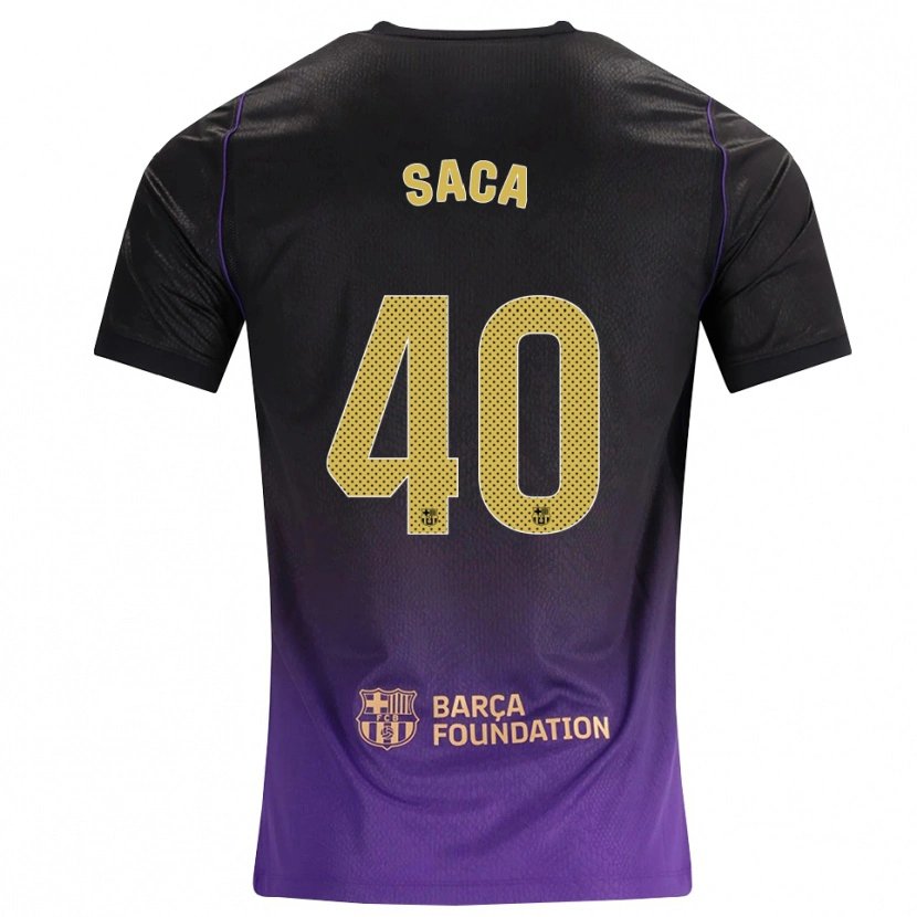 Danxen Damen Leo Saca #40 Lila Gelb Schwarz Auswärtstrikot Trikot 2026/27 T-Shirt