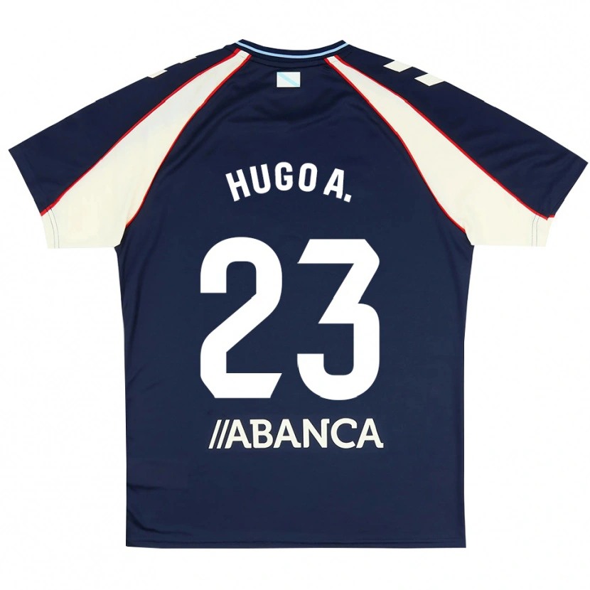 Danxen Damen Hugo Álvarez #23 Königsblau Rot Weiß Auswärtstrikot Trikot 2026/27 T-Shirt