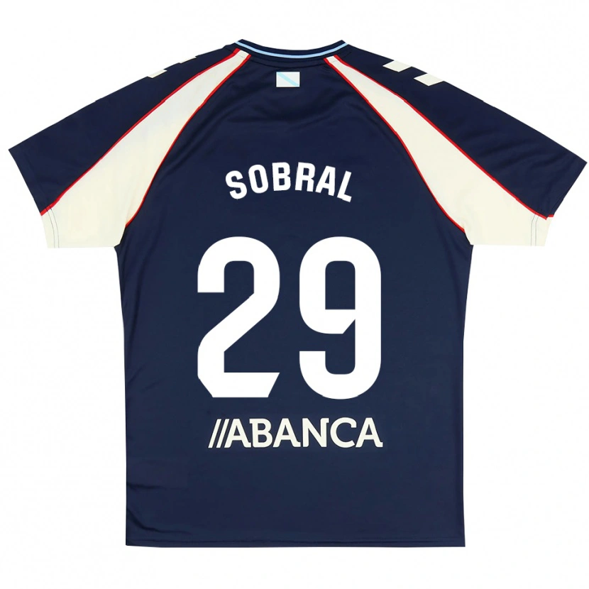 Danxen Damen Mateo Sobral #29 Königsblau Rot Weiß Auswärtstrikot Trikot 2026/27 T-Shirt