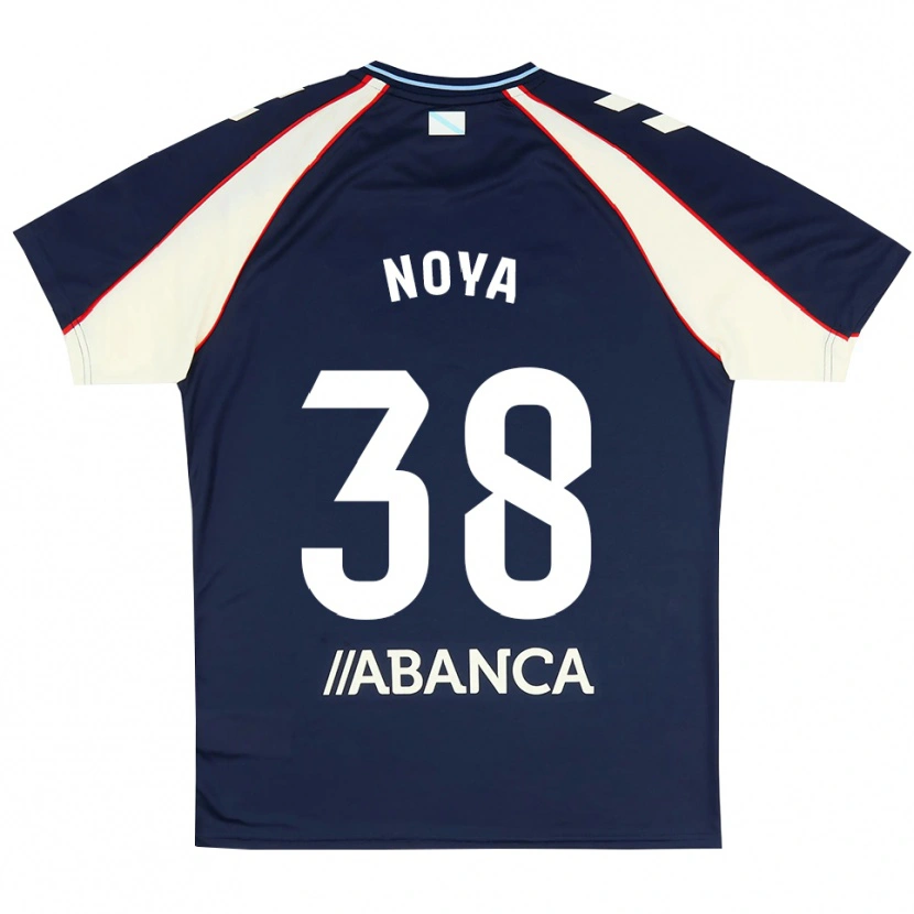 Danxen Damen Dani Noya #38 Königsblau Rot Weiß Auswärtstrikot Trikot 2026/27 T-Shirt