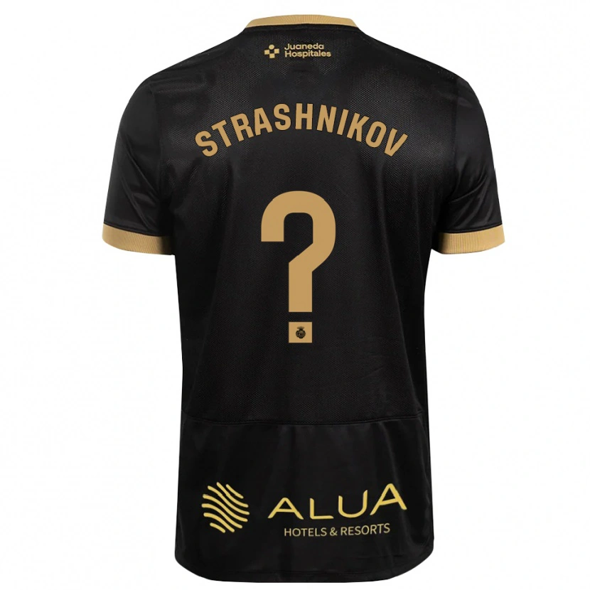 Danxen Damen Nikolay Strashnikov #0 Schwarz Sandbraun Burly Wood Auswärtstrikot Trikot 2026/27 T-Shirt