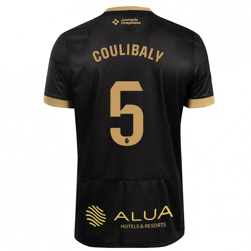 Danxen Damen Habib Anas Coulibaly #5 Schwarz Sandbraun Burly Wood Auswärtstrikot Trikot 2026/27 T-Shirt