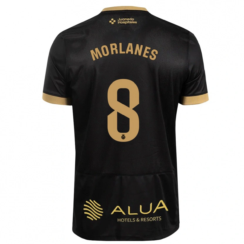 Danxen Damen Manu Morlanes #8 Schwarz Sandbraun Burly Wood Auswärtstrikot Trikot 2026/27 T-Shirt