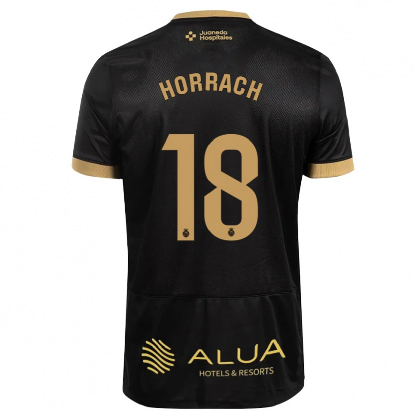 Danxen Damen Barto Horrach #18 Schwarz Sandbraun Burly Wood Auswärtstrikot Trikot 2026/27 T-Shirt