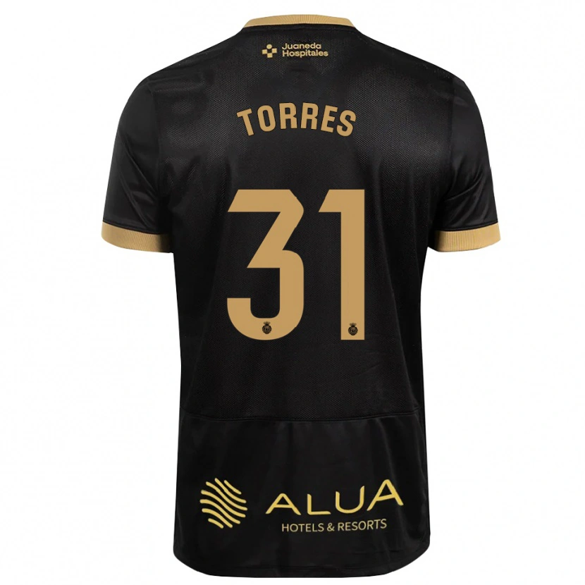 Danxen Damen Adriano Torres #31 Schwarz Sandbraun Burly Wood Auswärtstrikot Trikot 2026/27 T-Shirt