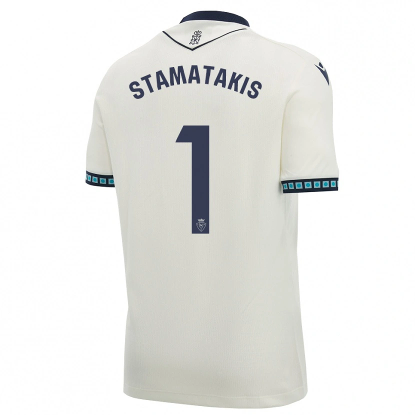 Danxen Damen Dimitrios Stamatakis #1 Weiß Schwarz Hellblau Auswärtstrikot Trikot 2026/27 T-Shirt