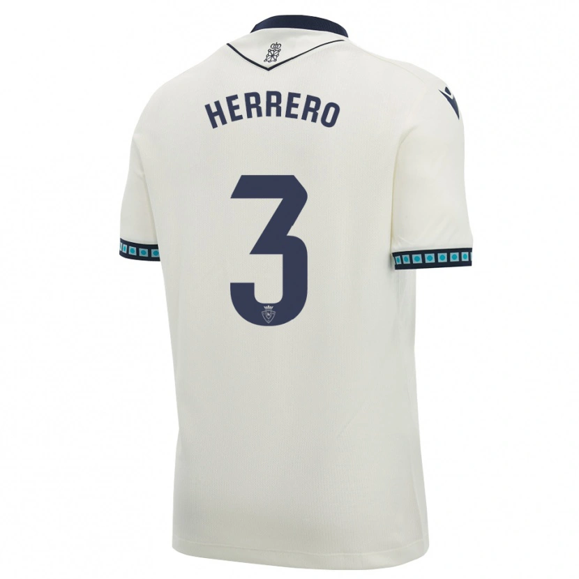 Danxen Damen Toni Herrero #3 Weiß Schwarz Hellblau Auswärtstrikot Trikot 2026/27 T-Shirt