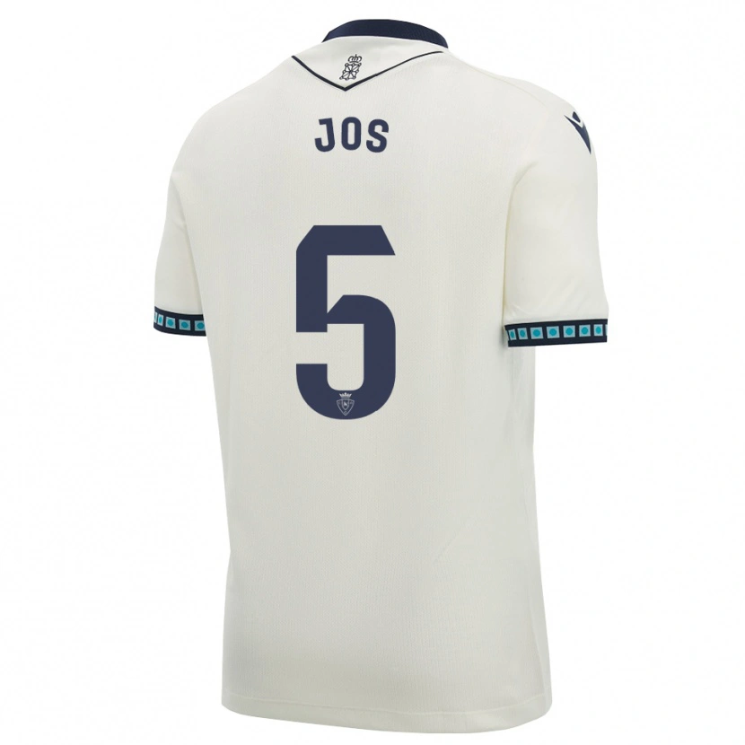 Danxen Damen Josune Urdaniz Maurin #5 Weiß Schwarz Hellblau Auswärtstrikot Trikot 2026/27 T-Shirt