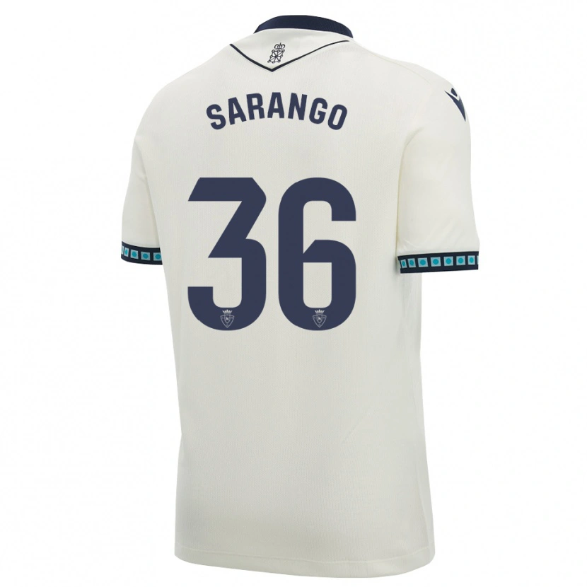 Danxen Damen Kepa Sarango #36 Weiß Schwarz Hellblau Auswärtstrikot Trikot 2026/27 T-Shirt