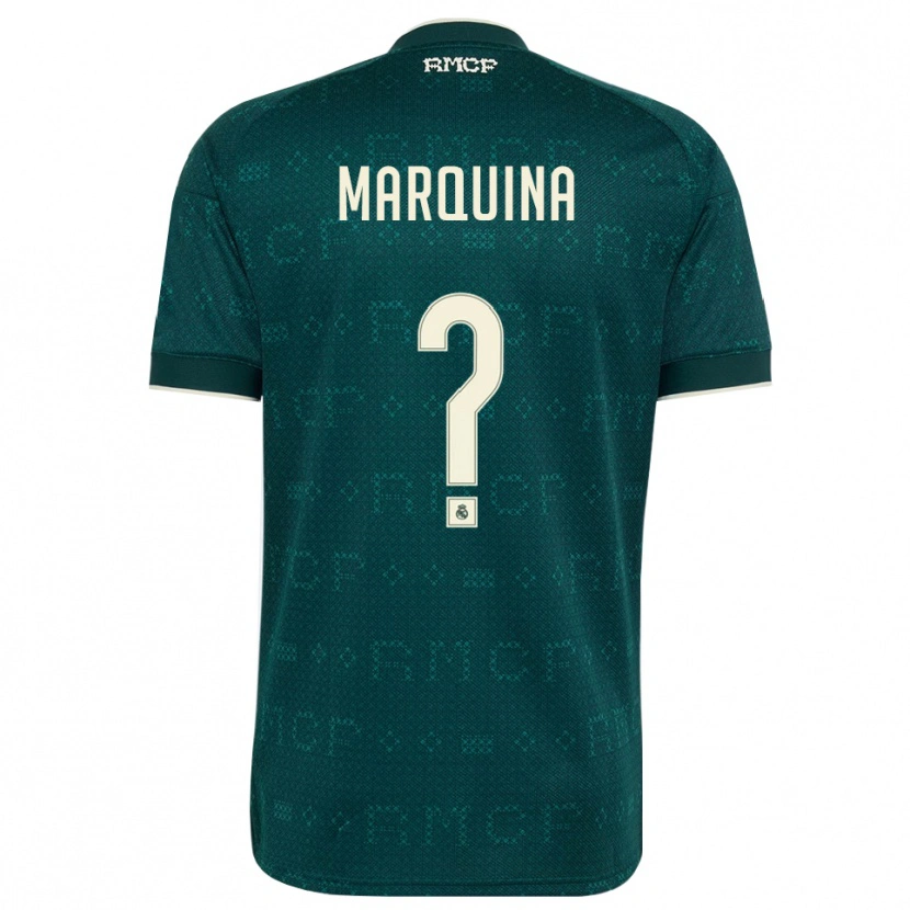 Danxen Damen Guillermo Marquina #0 Dunkelgrauweiß Auswärtstrikot Trikot 2026/27 T-Shirt