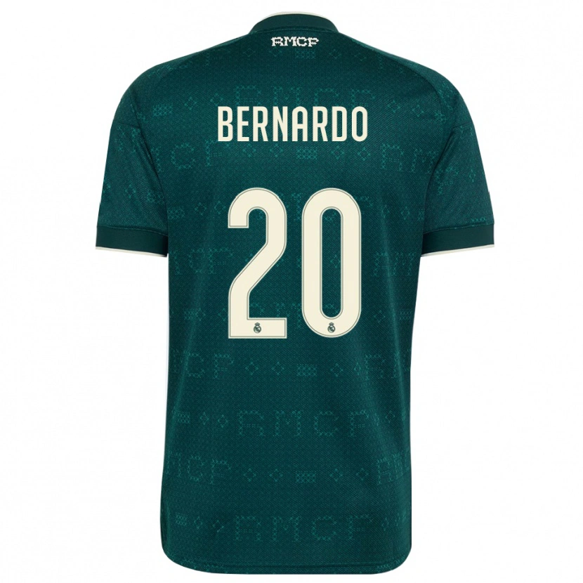 Danxen Damen Bernardo Silva #20 Dunkelgrauweiß Auswärtstrikot Trikot 2026/27 T-Shirt