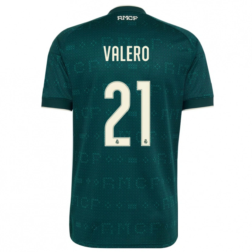 Danxen Damen Gabri Valero #21 Dunkelgrauweiß Auswärtstrikot Trikot 2026/27 T-Shirt