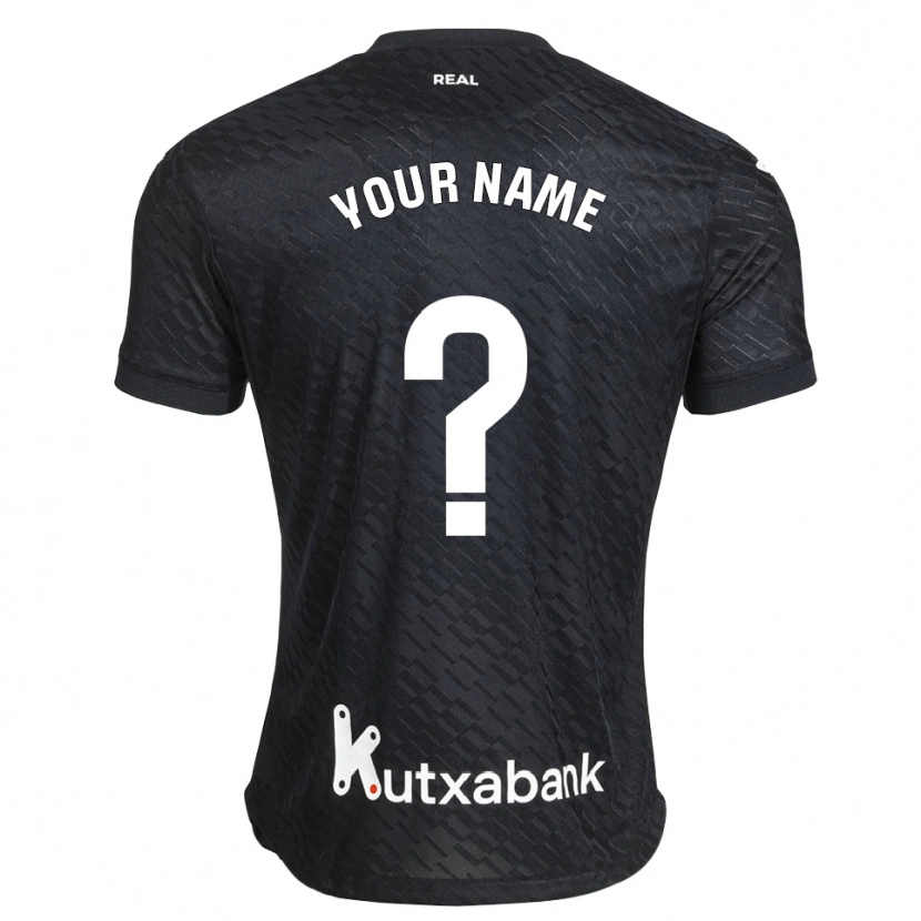 Danxen Damen Ihren Namen #0 Schwarz Weiß Auswärtstrikot Trikot 2026/27 T-Shirt