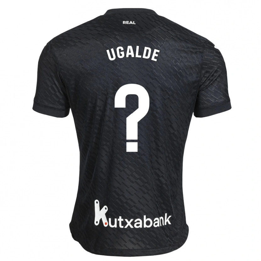 Danxen Damen Ekain Ugalde #0 Schwarz Weiß Auswärtstrikot Trikot 2026/27 T-Shirt