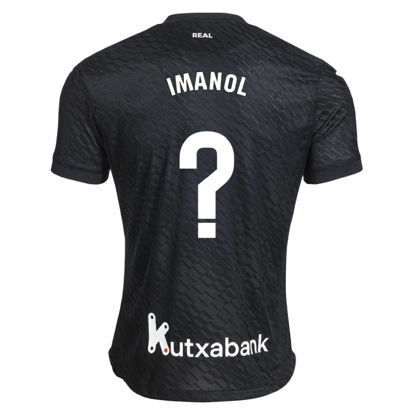 Danxen Damen Imanol #0 Schwarz Weiß Auswärtstrikot Trikot 2026/27 T-Shirt