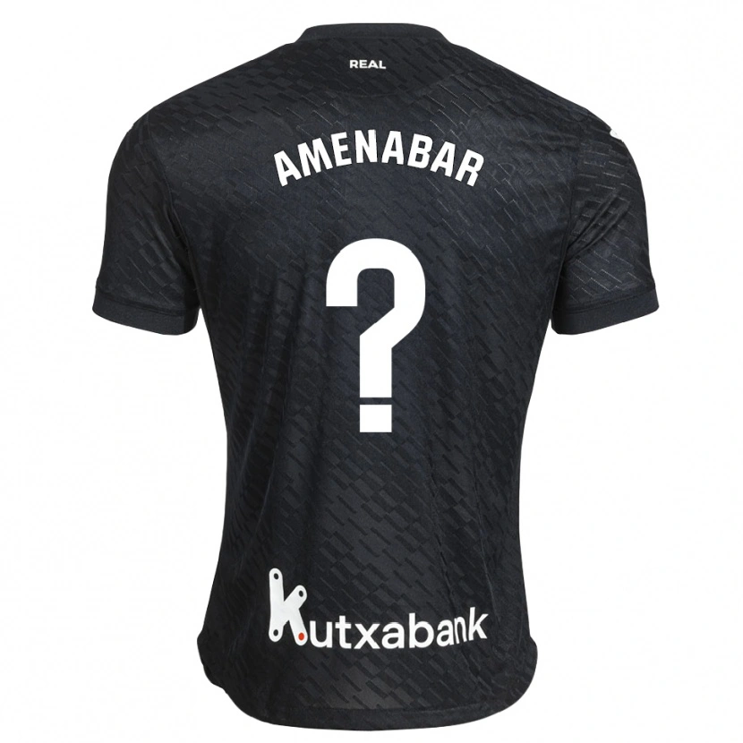 Danxen Damen Aritz Amenabar #0 Schwarz Weiß Auswärtstrikot Trikot 2026/27 T-Shirt