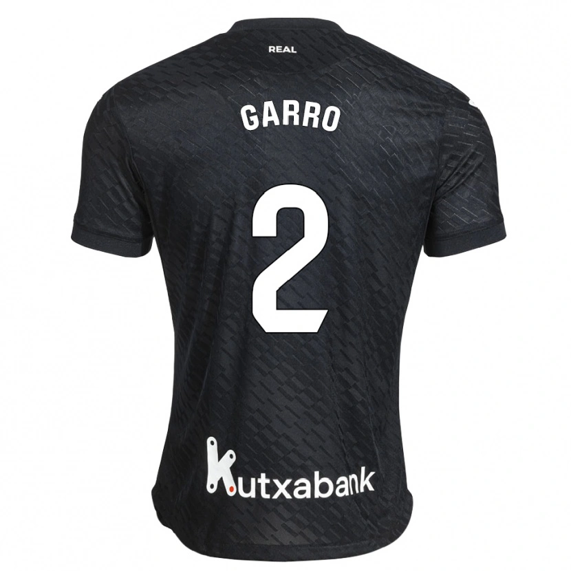 Danxen Damen Jon Garro #2 Schwarz Weiß Auswärtstrikot Trikot 2026/27 T-Shirt