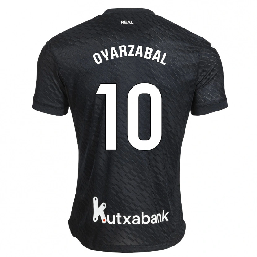 Danxen Damen Mikel Oyarzabal #10 Schwarz Weiß Auswärtstrikot Trikot 2026/27 T-Shirt