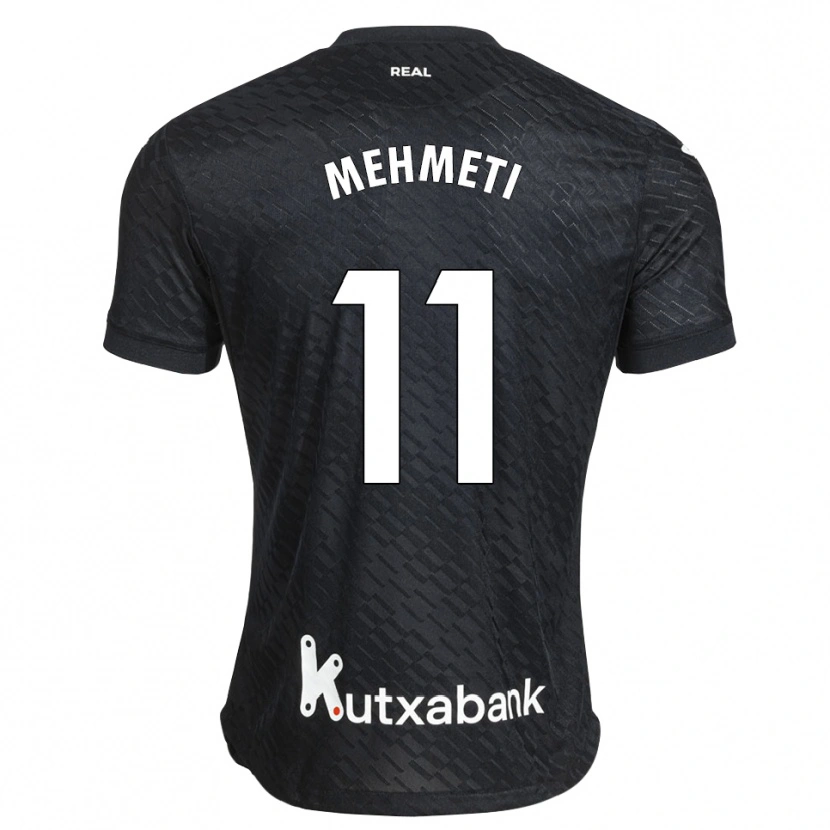 Danxen Damen Dion Mehmeti #11 Schwarz Weiß Auswärtstrikot Trikot 2026/27 T-Shirt