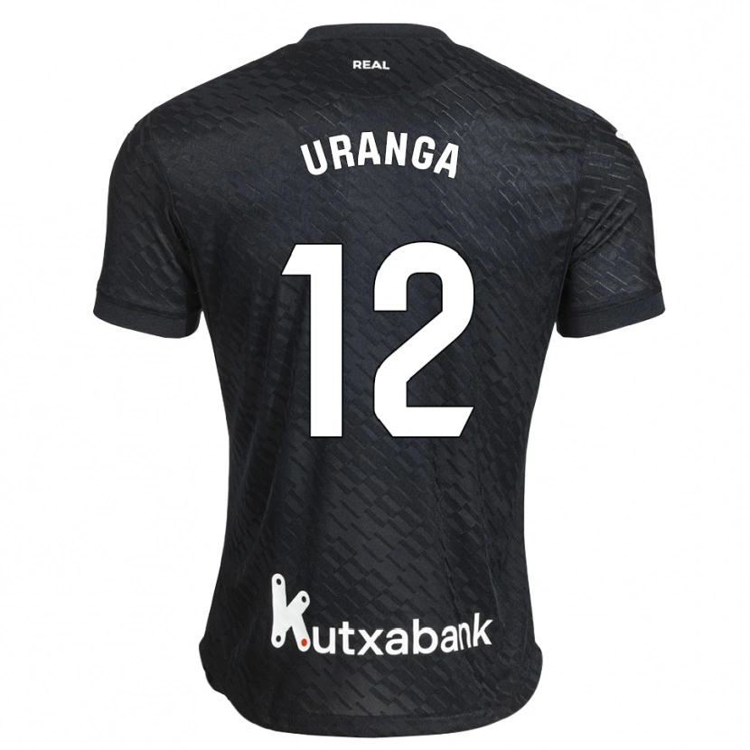 Danxen Damen Lander Uranga #12 Schwarz Weiß Auswärtstrikot Trikot 2026/27 T-Shirt