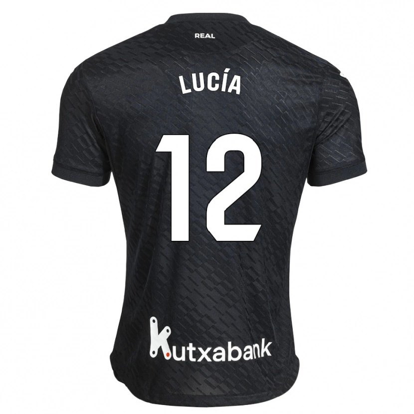 Danxen Damen Lucía Rodríguez #12 Schwarz Weiß Auswärtstrikot Trikot 2026/27 T-Shirt