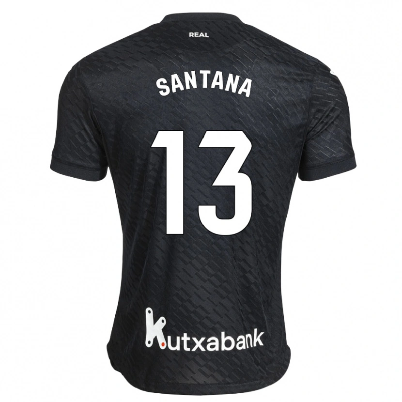 Danxen Damen Olatz Santana #13 Schwarz Weiß Auswärtstrikot Trikot 2026/27 T-Shirt