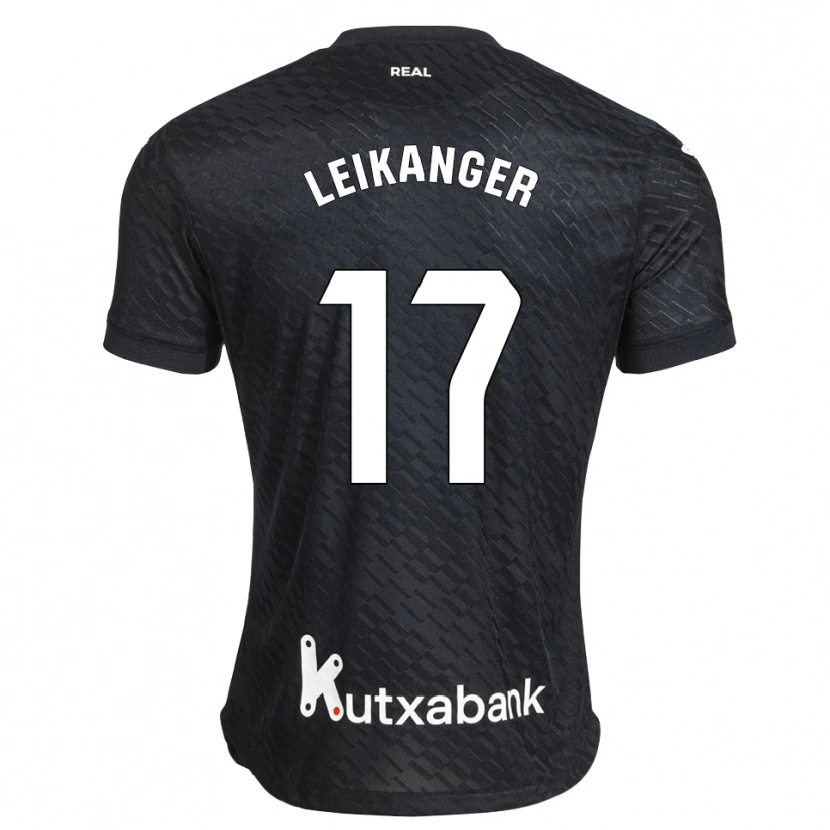 Danxen Damen Thomas Leikanger #17 Schwarz Weiß Auswärtstrikot Trikot 2026/27 T-Shirt