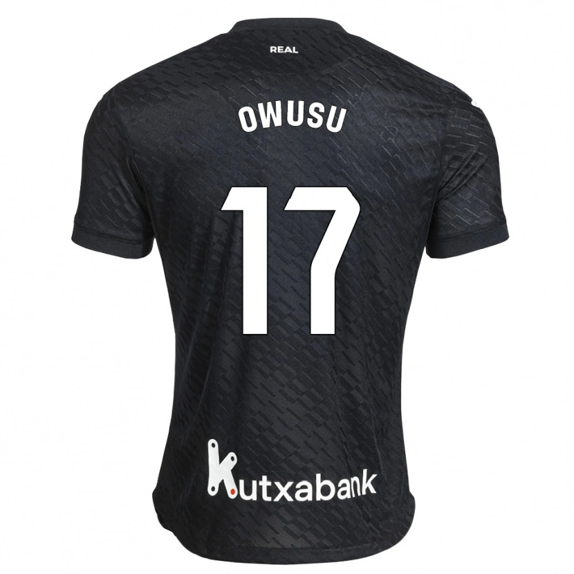 Danxen Damen Jacqueline Owusu #17 Schwarz Weiß Auswärtstrikot Trikot 2026/27 T-Shirt