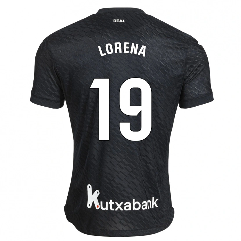 Danxen Damen Lorena Navarro Domínguez #19 Schwarz Weiß Auswärtstrikot Trikot 2026/27 T-Shirt