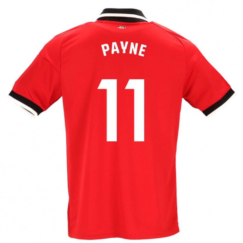 Danxen Damen Antionette Oyedupe Toni Payne #11 Schwarz Weiß Rot Auswärtstrikot Trikot 2026/27 T-Shirt