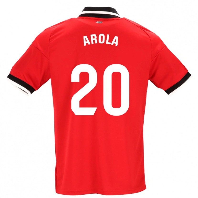Danxen Damen Arola Aparicio Gili #20 Schwarz Weiß Rot Auswärtstrikot Trikot 2026/27 T-Shirt