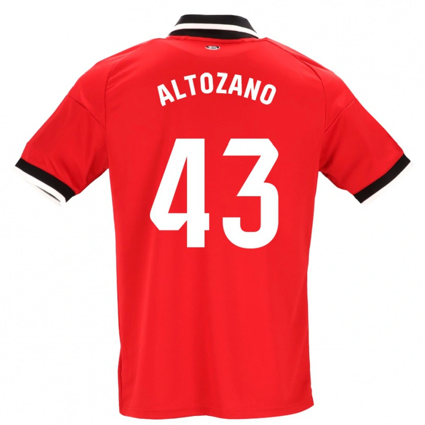 Danxen Damen Edu Altozano #43 Schwarz Weiß Rot Auswärtstrikot Trikot 2026/27 T-Shirt
