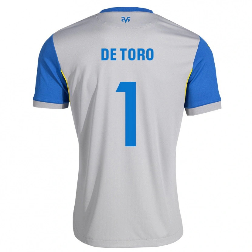 Danxen Damen Elena De Toro #1 Dodgerblau Grau Auswärtstrikot Trikot 2026/27 T-Shirt