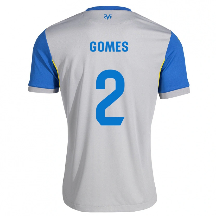 Danxen Damen Vique Gomes #2 Dodgerblau Grau Auswärtstrikot Trikot 2026/27 T-Shirt
